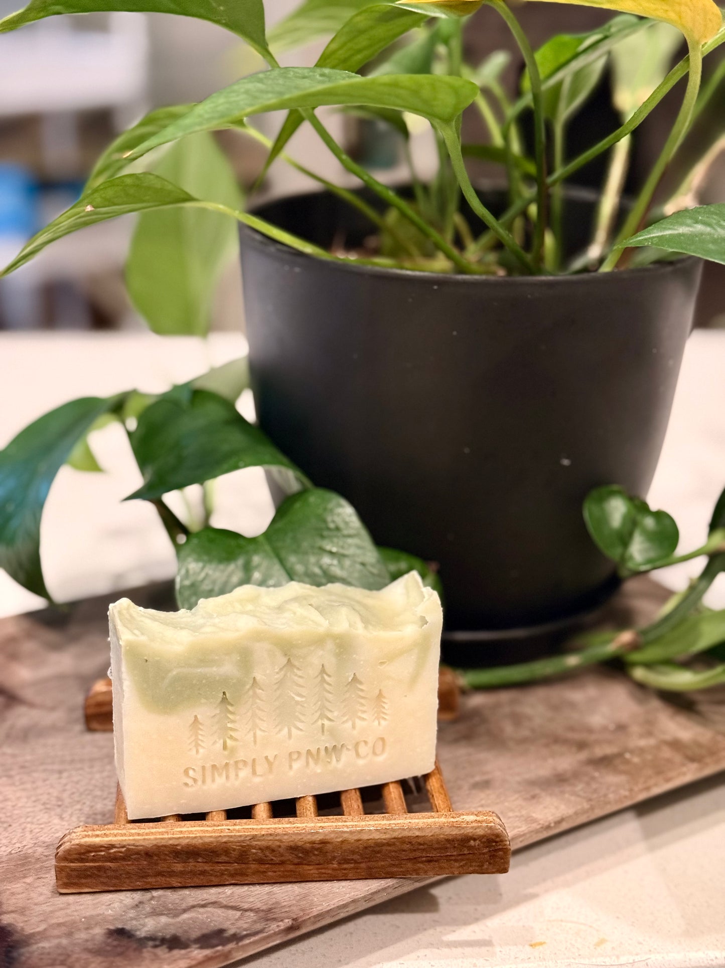 PNW Hippie Tallow Bar Soap – Patchouli, Grapefruit & Vetiver Cleansing Bar with Tallow + Green Clay