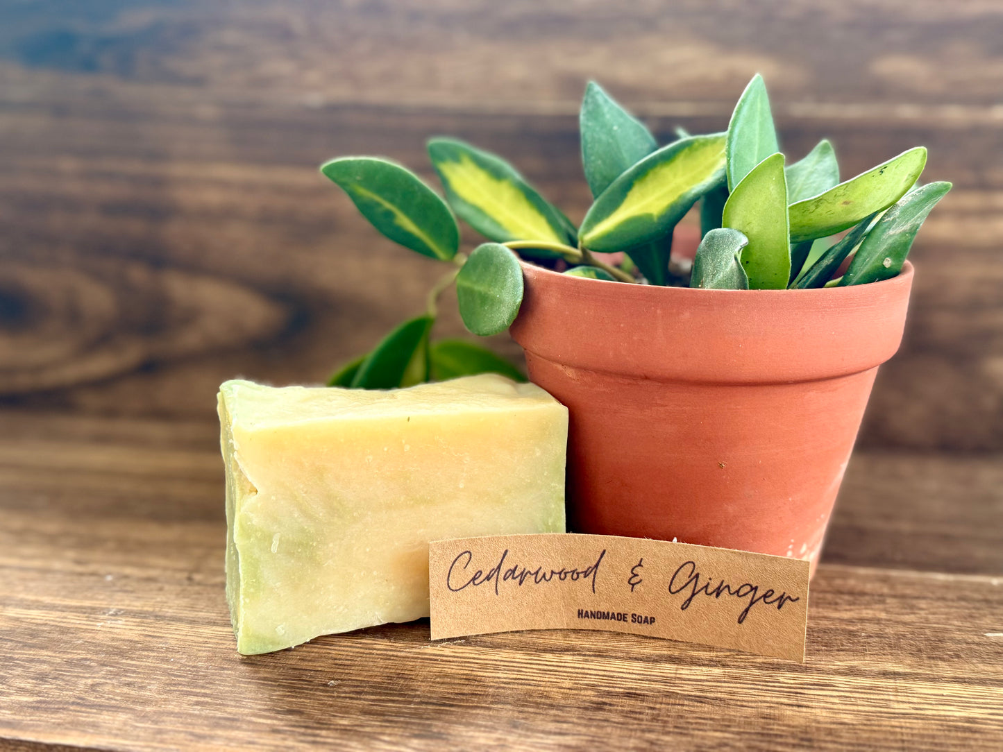 Cedarwood & Ginger Bar Soap - Simply PNW Co.