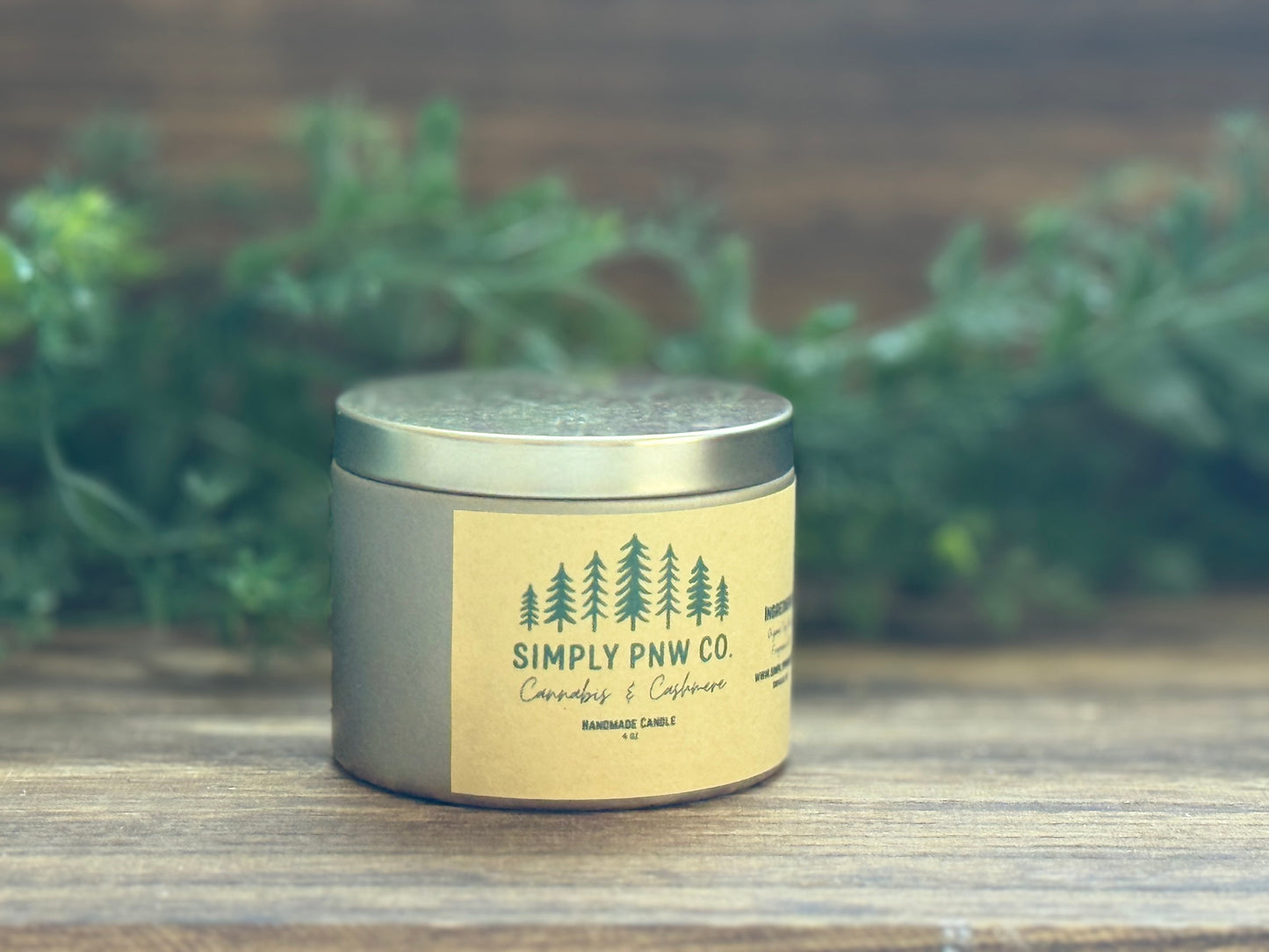 Cannabis & Cashmere Candle - Simply PNW Co.