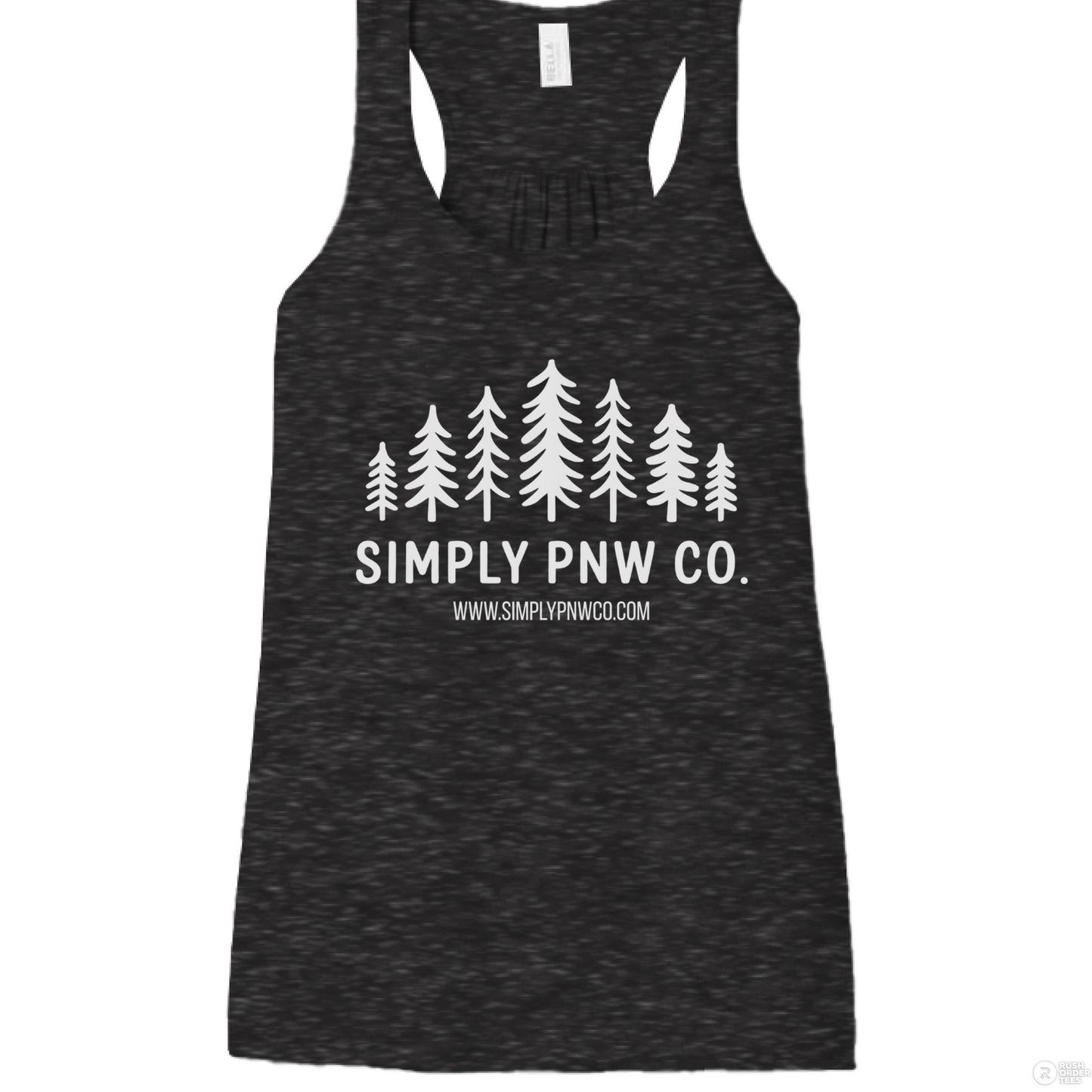 DARK GREY HEATHER - FRONT