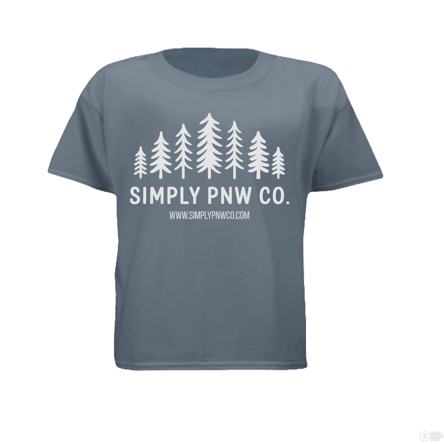 Heather Slate Blue - FRONT