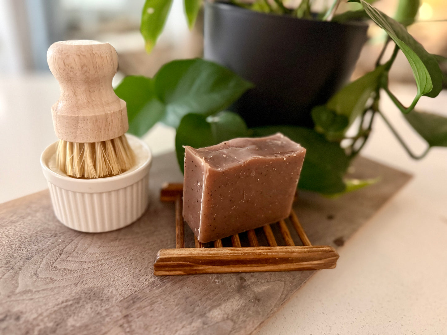 Leather & Bourbon Bar Soap – Bold, Warm & Luxuriously Earthy