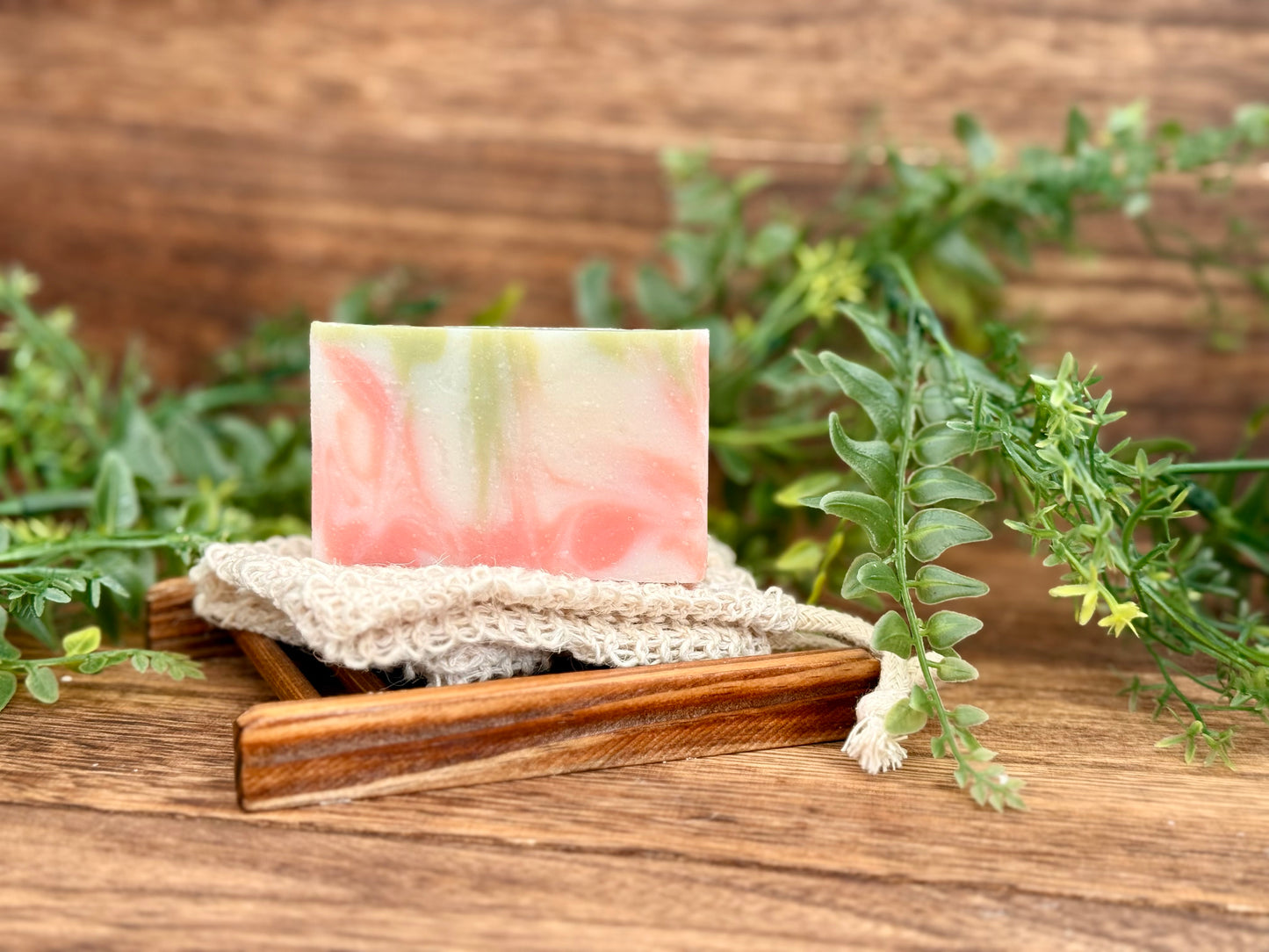 Grapefruit Swirl Tallow Face Bar Soap – Bright Citrus Cleanse & Deep Moisture