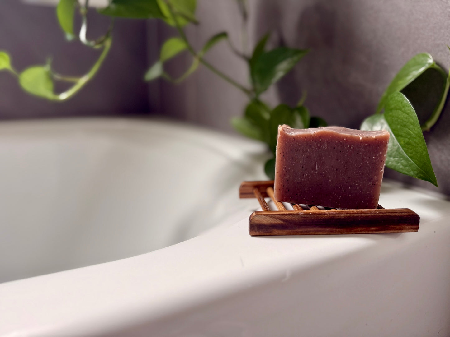 Leather & Bourbon Bar Soap – Bold, Warm & Luxuriously Earthy