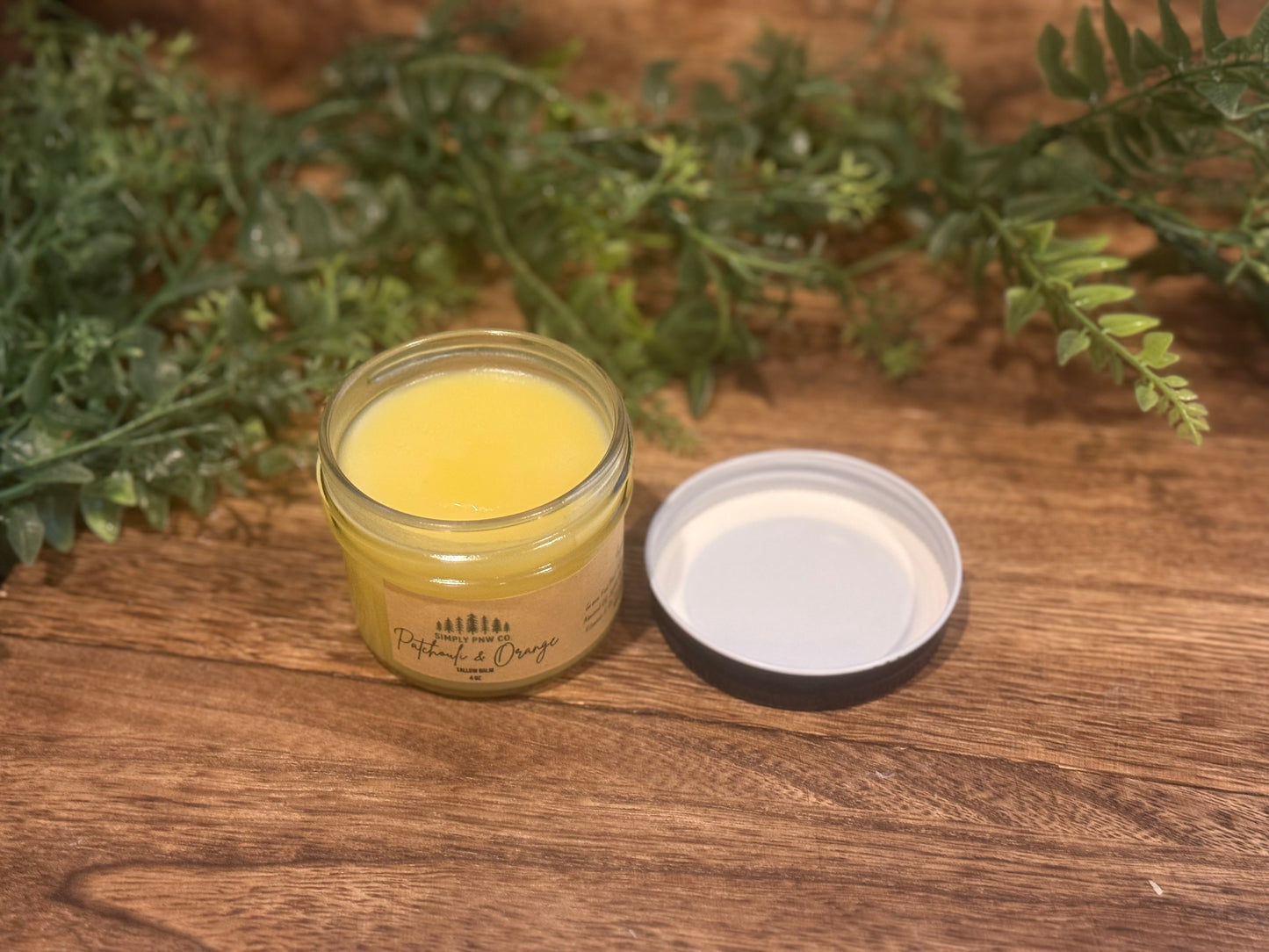 Patchouli & Orange Tallow Balm – Grounding Citrus Moisture for Naturally Radiant Skin