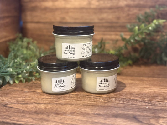 Rose Quartz Tallow Balm – Radiant Hydration with a Bright, Citrusy Rose Glow