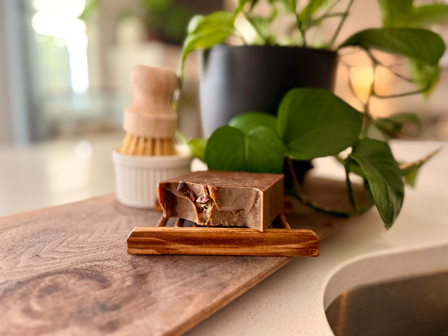 Chocolate Coconut Milk Bar Soap – Decadent Hydration & Dessert-Inspired Bliss