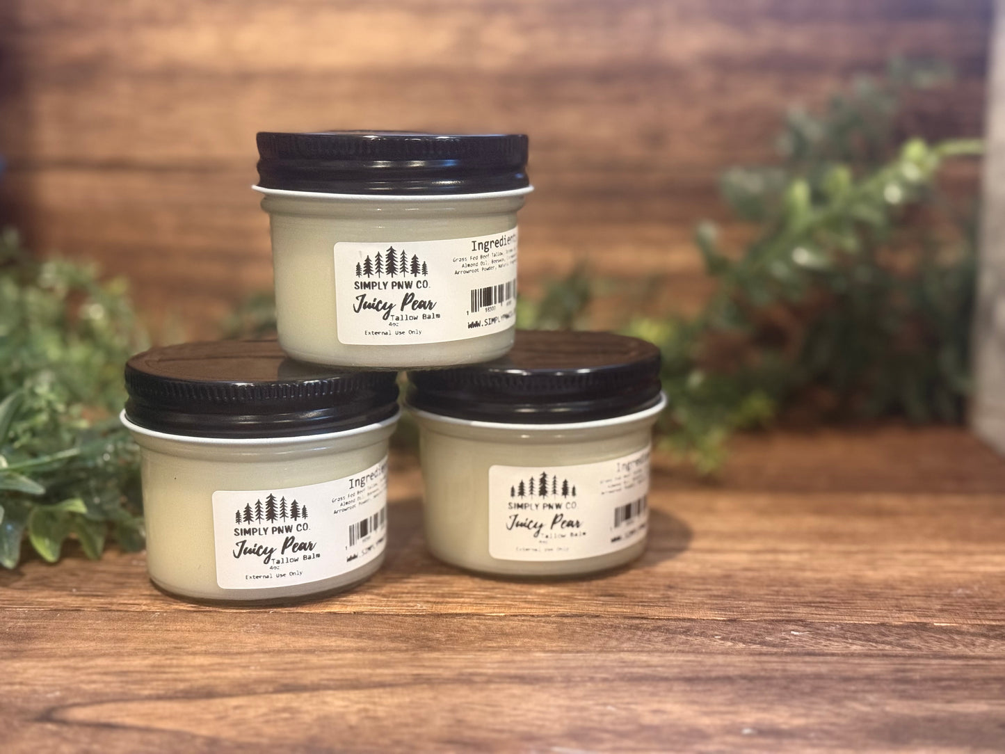 Juicy Pear Tallow Balm – Ultra-Hydrating Natural Moisturizer with a Sweet, Fruity Glow