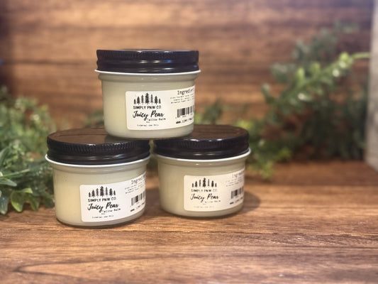 Juicy Pear Tallow Balm – Ultra-Hydrating Natural Moisturizer with a Sweet, Fruity Glow