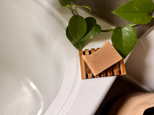 Strawberry Honeysuckle Coconut Milk Bar Soap – Brightening Berry Glow & Creamy Hydration