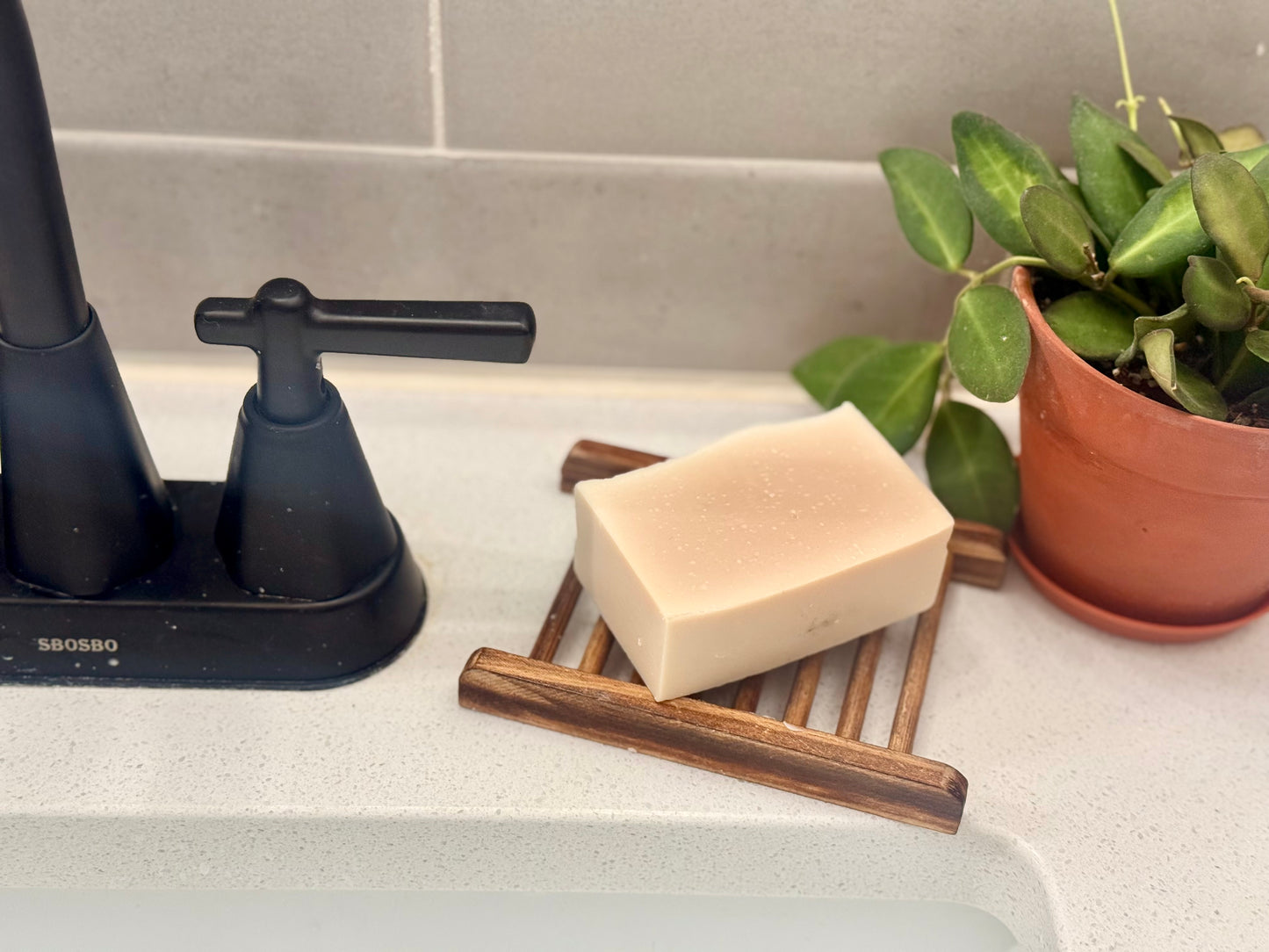 Simply Cherry & Almond Tallow Bar Soap – Handmade Natural Soap for Smooth, Nourished Skin