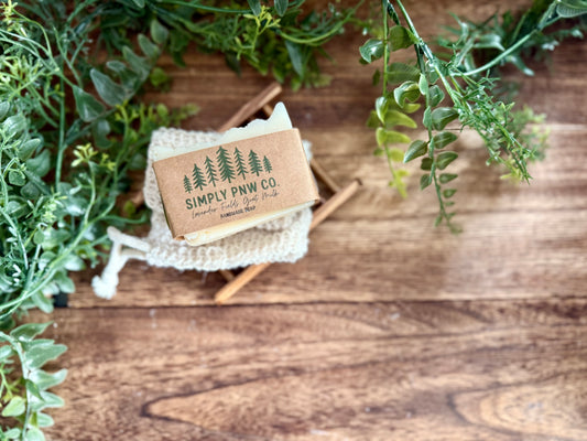 Lavender Fields Goat Milk Bar Soap – Creamy Hydration & Calm