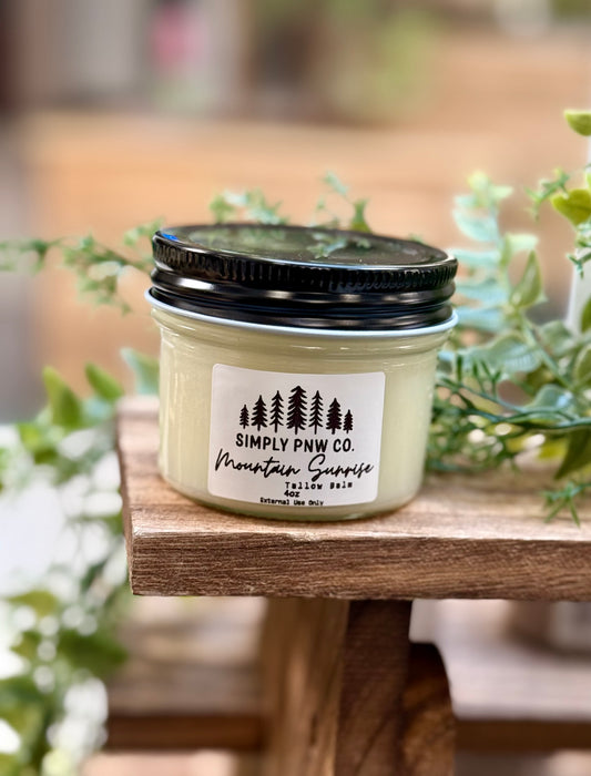 Mountain Sunrise Tallow Balm - 4oz