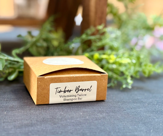 Timber Barrel Volumizing Shampoo Bar