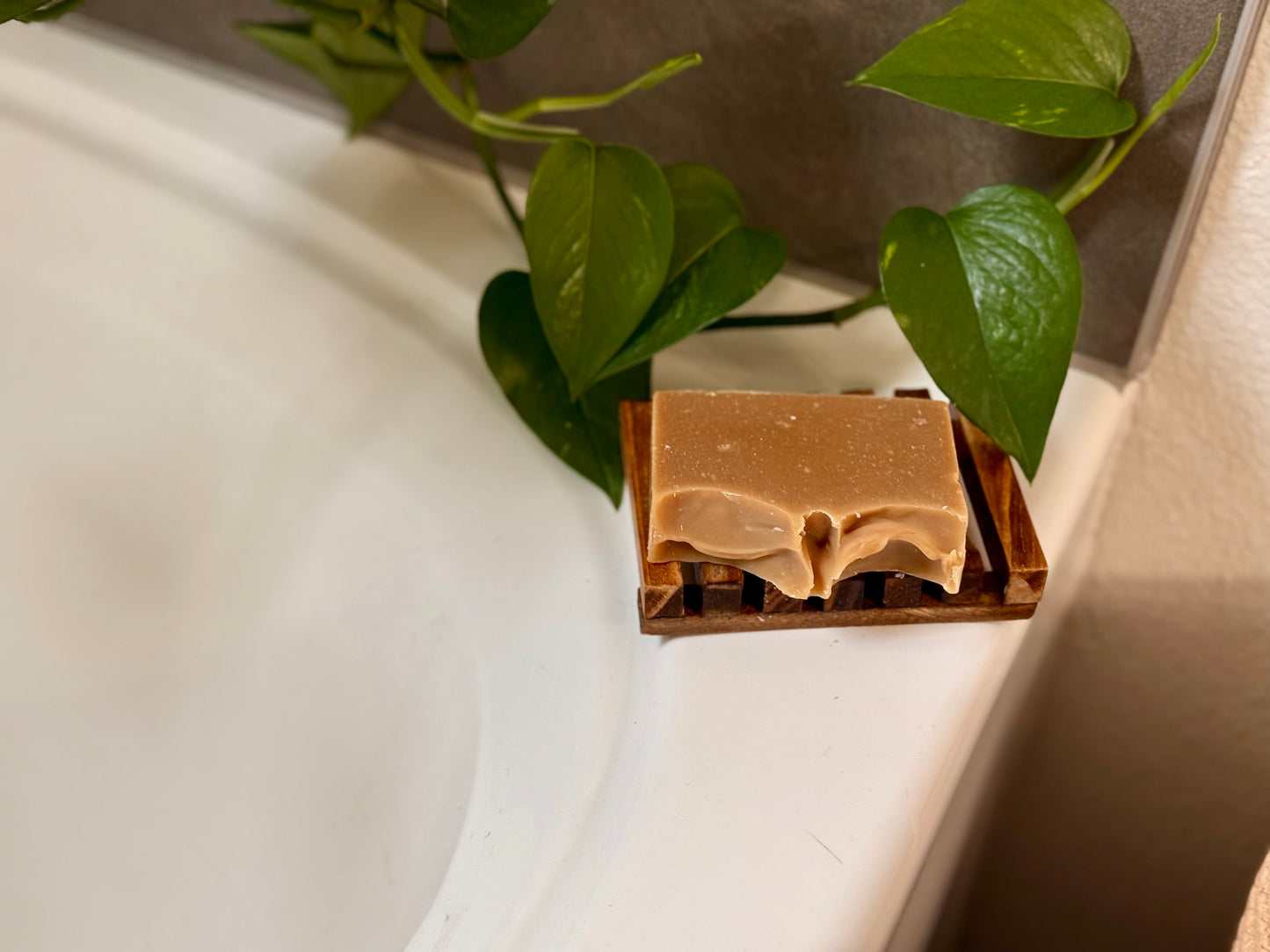 Tallow Pine Tar Bar Soap – Classic Skin Relief & Smoky Outdoor Aroma