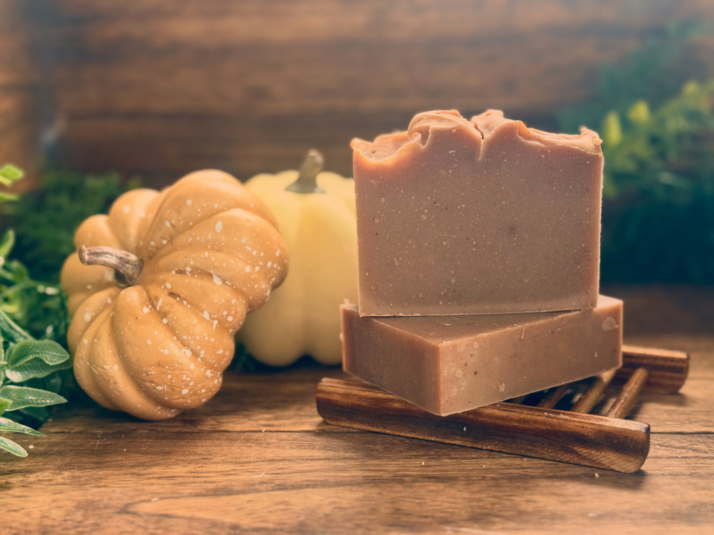 Pumpkin Spice Tallow Bar Soap – Handmade Fall Soap for Nourished, Glowing Skin.