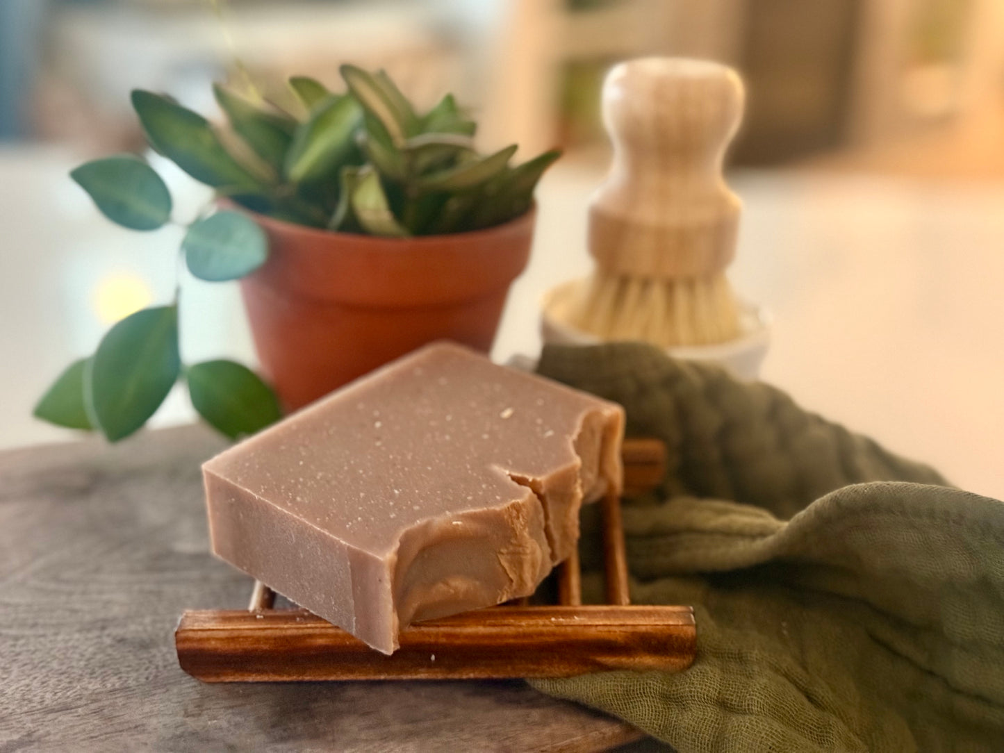 Pumpkin Spice Tallow Bar Soap – Handmade Fall Soap for Nourished, Glowing Skin.