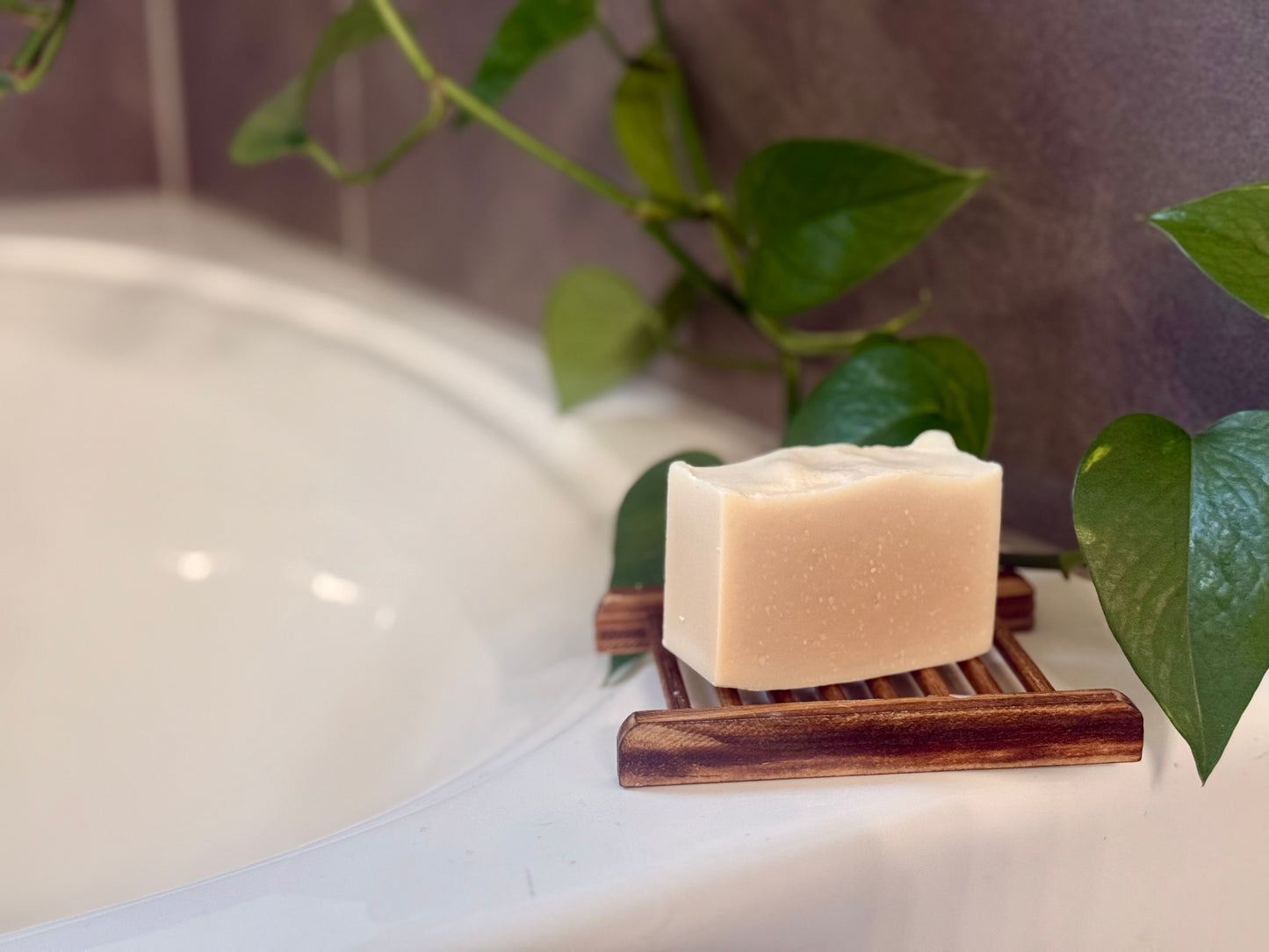 Simply Cherry & Almond Tallow Bar Soap – Handmade Natural Soap for Smooth, Nourished Skin