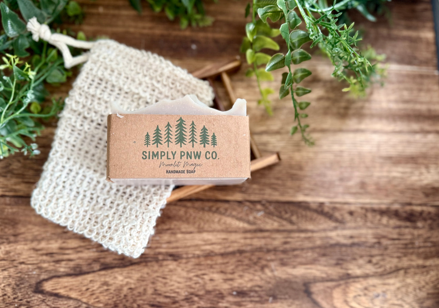 Moonlit Magic Bar Soap – Enchanting Floral Cleanse with White Clay