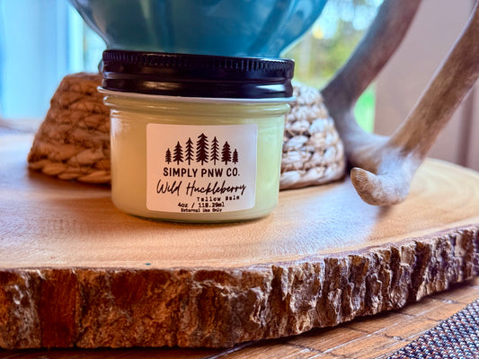 Wild Huckleberry - 4oz Grass Fed Tallow Balm