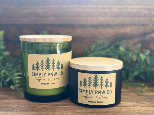 Caffeine & Chaos Candle - Simply PNW Co.
