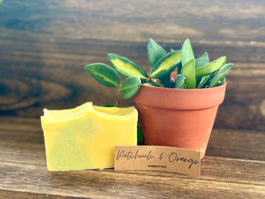 Patchouli & Orange Bar Soap - Simply PNW Co.