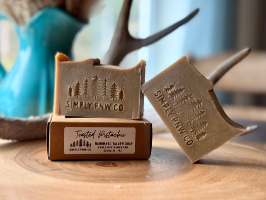 Toasted Pistachio Tallow Bar Soap