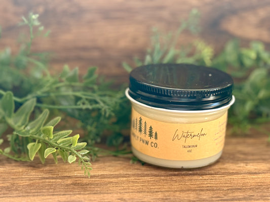 Watermelon Tallow Balm – Refreshing, Ultra-Hydrating Balm with a Hint of Lime