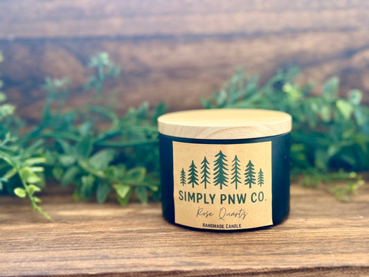 Rose Quartz Candle - Simply PNW Co