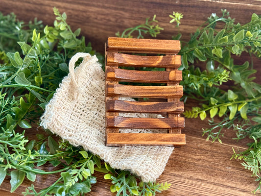 Soap Saver and Exfoliating Soap Pouch - Simply PNW Co.