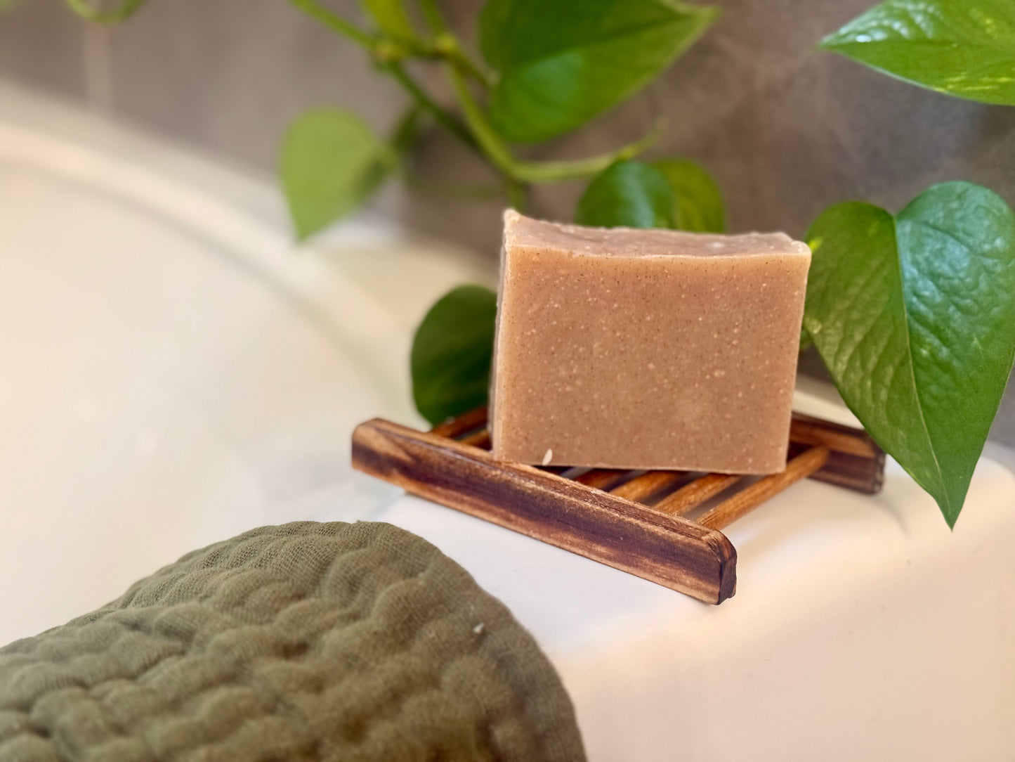 Cannabis Cashmere Hemp Bar Soap — Luxurious Exfoliating Botanical Cleanser