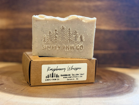 Raspberry Whisper Tallow Soap Bar