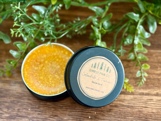Calendula & Turmeric Tallow Salve - Simply PNW Co.