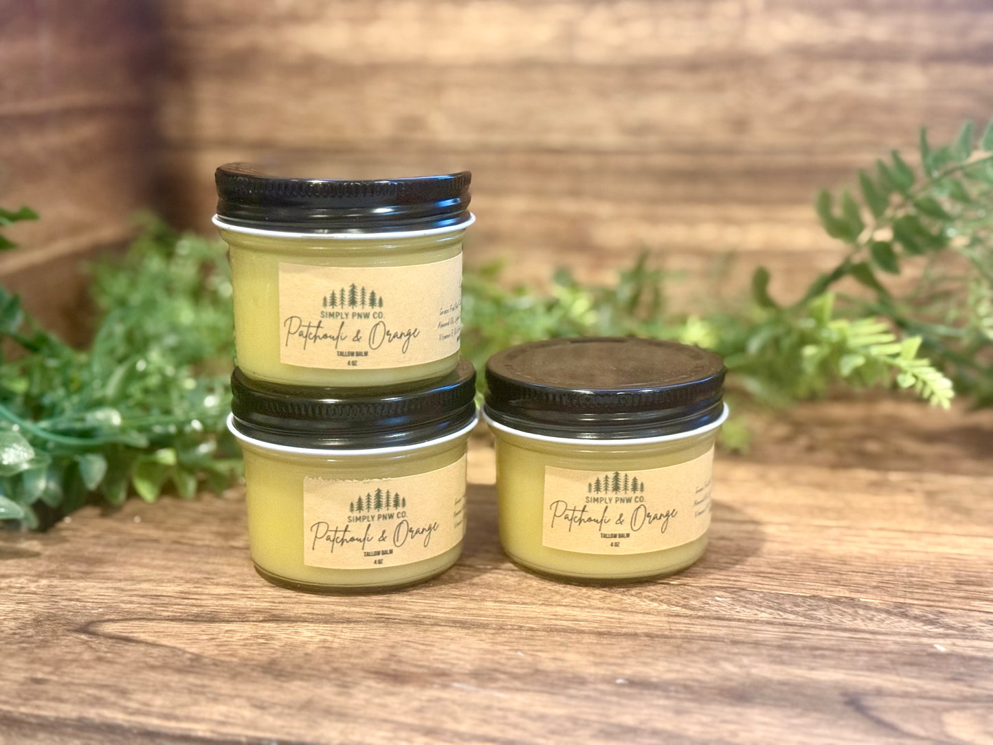 Patchouli & Orange Tallow Balm – Grounding Citrus Moisture for Naturally Radiant Skin