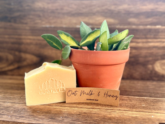 Oatmilk & Honey Bar Soap - Simply PNW Co.