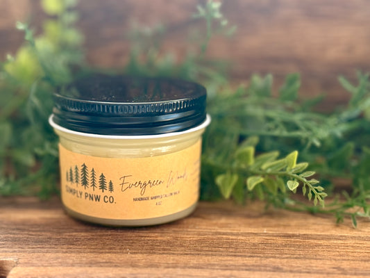 Evergreen Woods Whipped Tallow Balm – Cedar & Bergamot Deep Moisture Cream