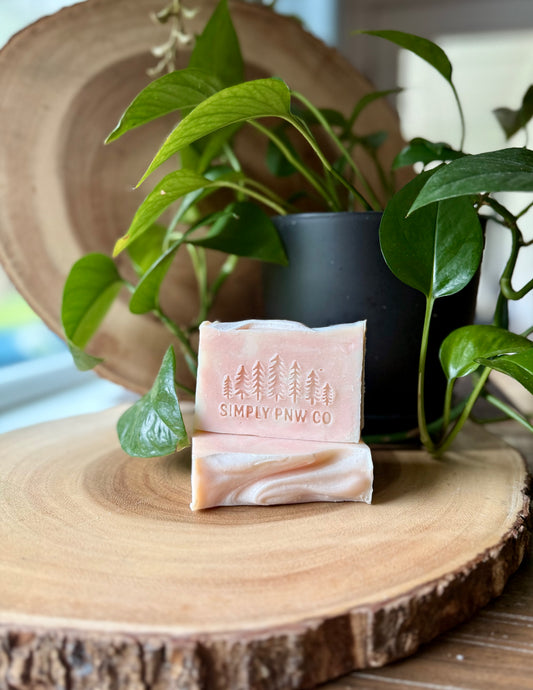 Petals in the Pines Floral Tallow Soap