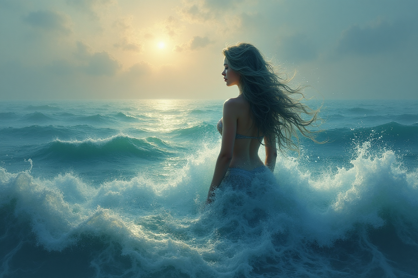 Mermaid Cove Sea Breeze Salt Bar Soap – Exfoliating Ocean Fresh Cleanse