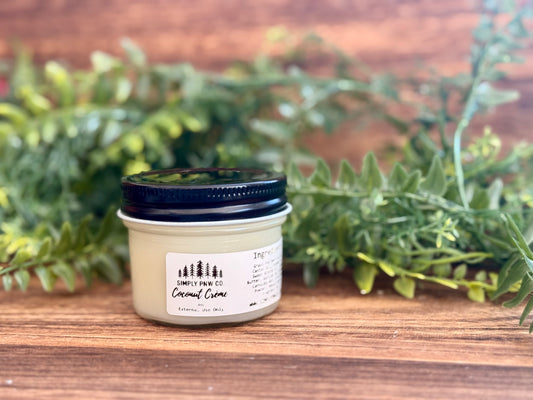 Coconut Crème Tallow Balm – Luxurious Tropical Hydration with Mango Butter & Manuka Honey
