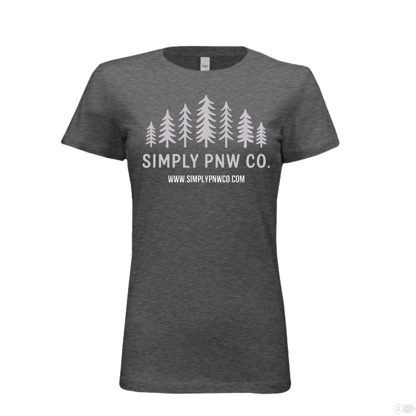 DRK GREY HEATHER - FRONT