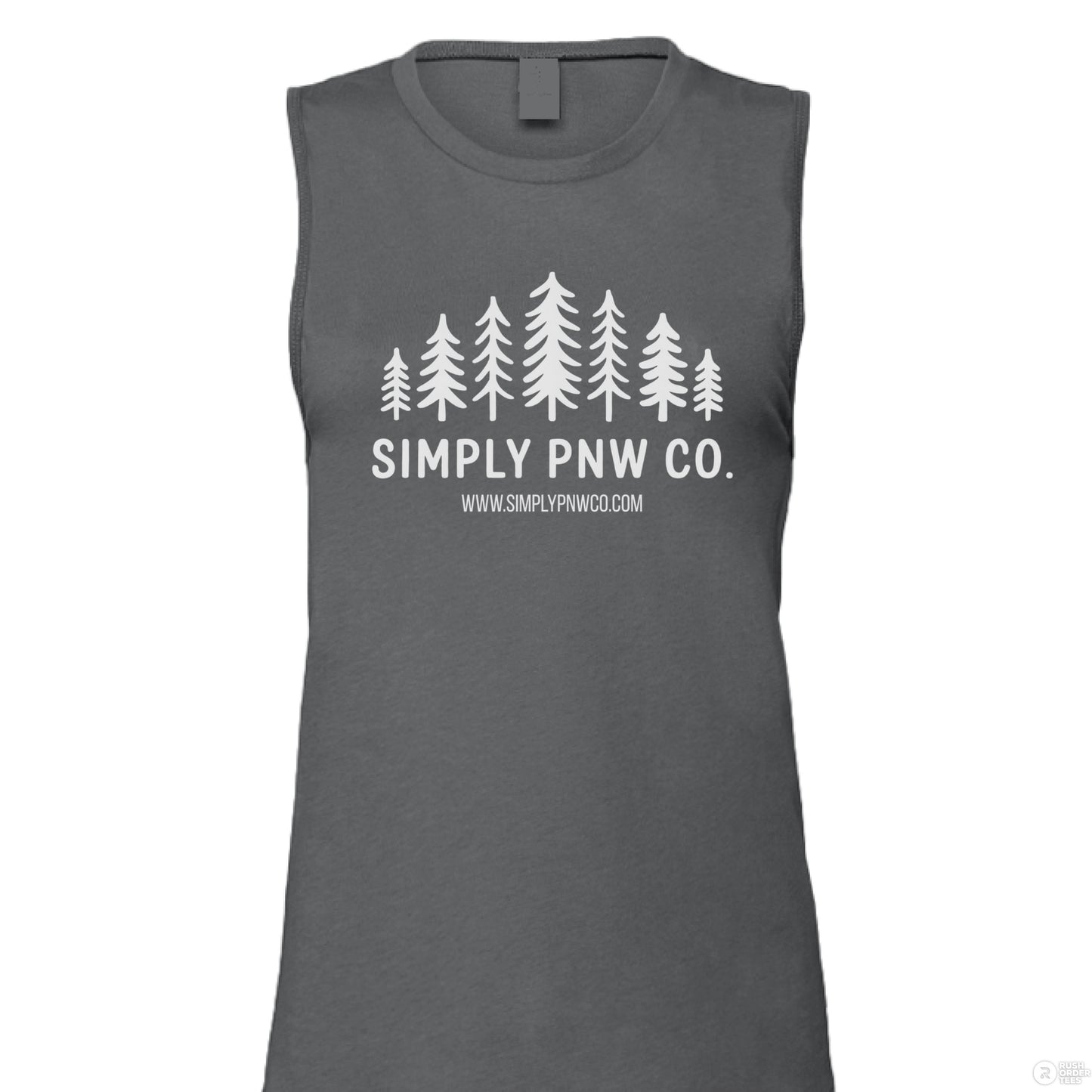 DARK GRY HEATHER - FRONT