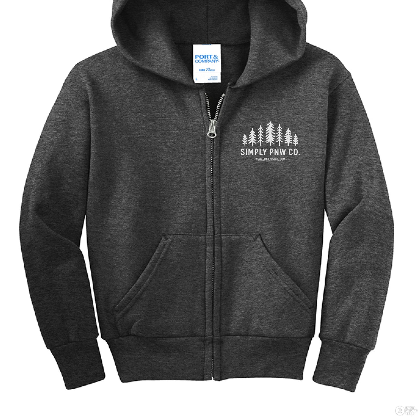 Dark Hthr Grey - FRONT